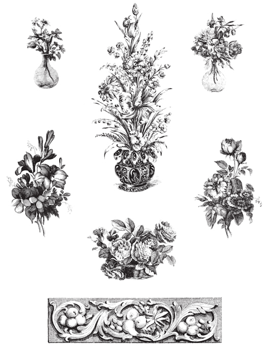 1001 Floral Motifs and Ornaments for Artists and Craftspeople - photo 15
