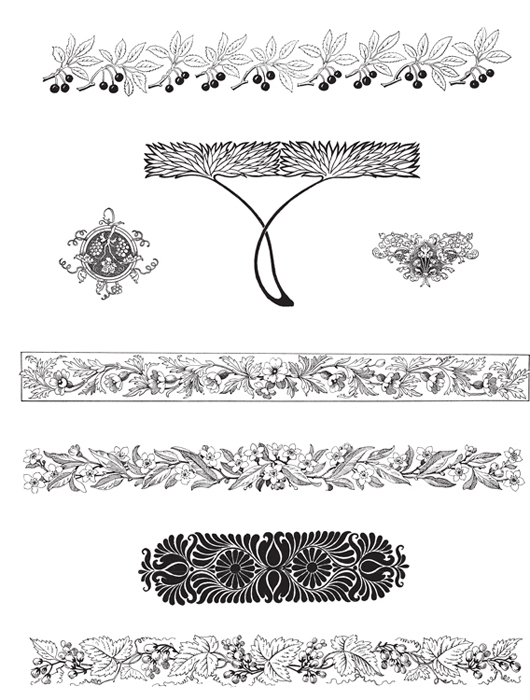 1001 Floral Motifs and Ornaments for Artists and Craftspeople - photo 34