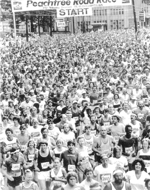 The Peachtree Road Race in Atlanta one of the nations biggest road races Its - photo 2