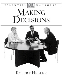 Robert Heller - Making Decisions