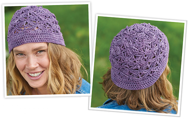 rhythm blues FLOWER SCALLOPED HAT This hat begins with the flower As you - photo 10