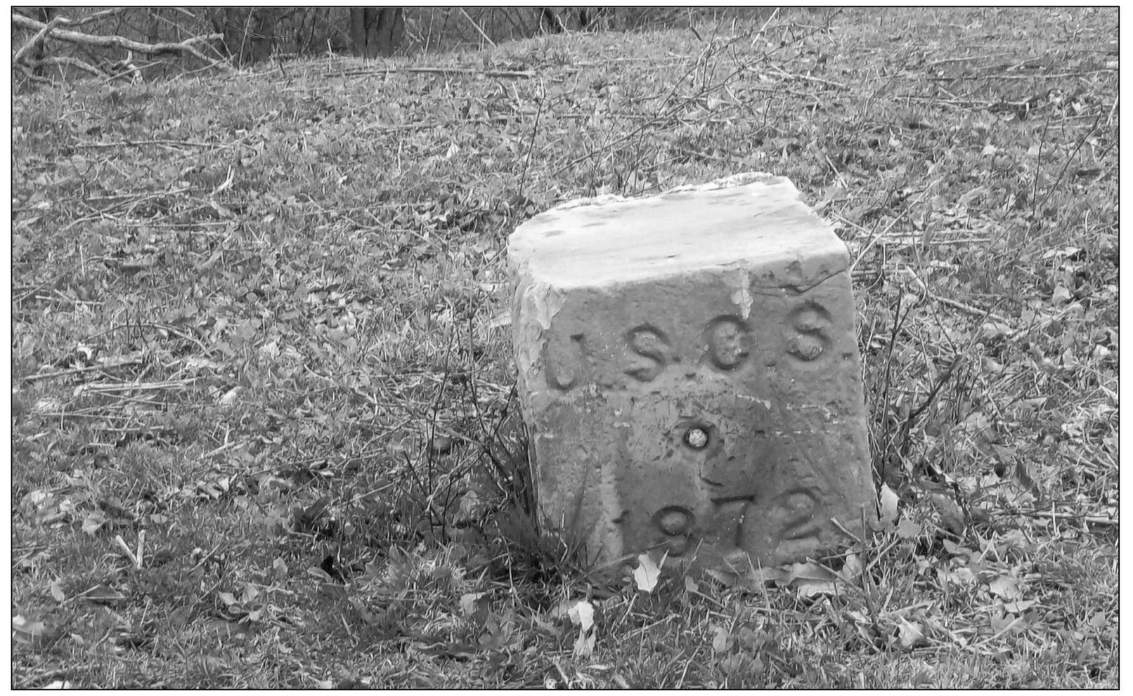 This marker for the 1872 United States Census is located on the farm of the Ed - photo 2