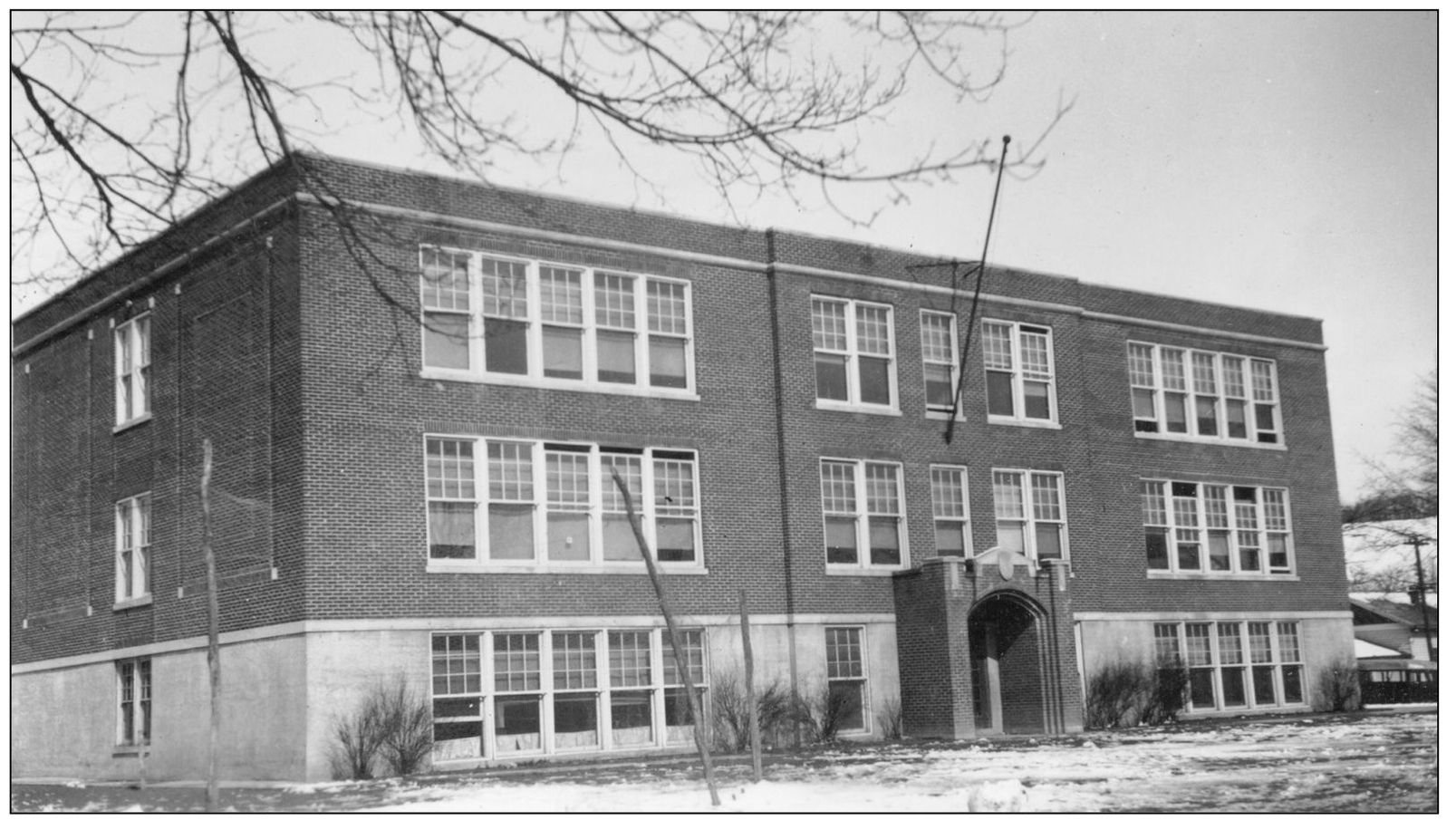 Butler School has been on the same site since the first school was built in the - photo 11