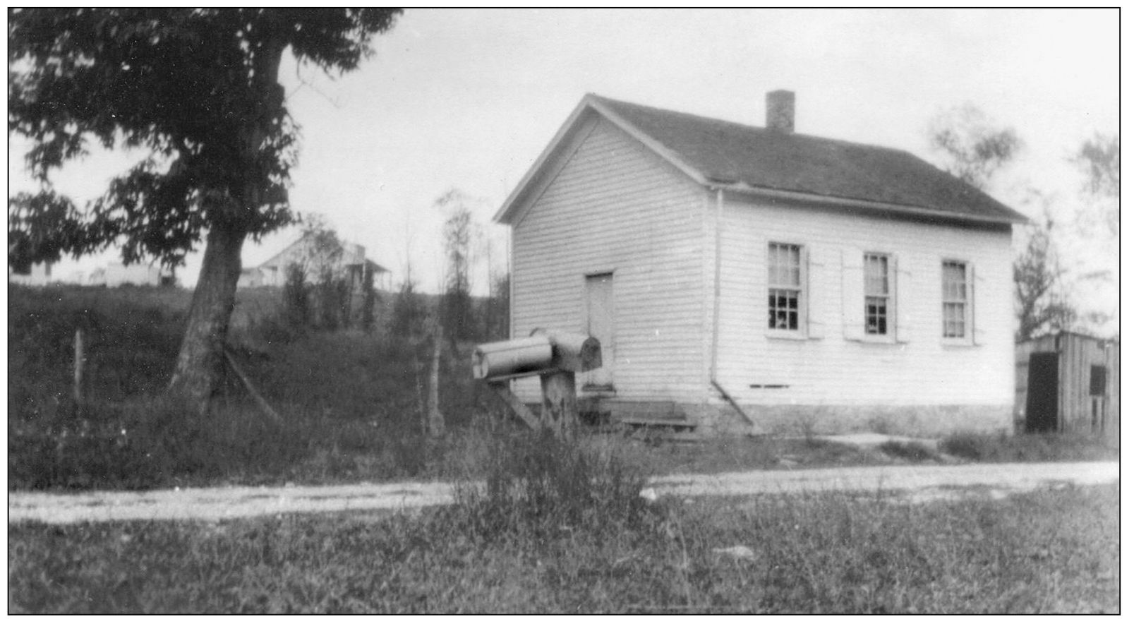 The one-room Lightfoot School building was situated off Lightfoot Fork Road In - photo 14