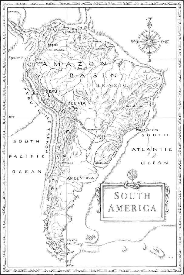 Map of South America showing the main features of the Andes Preface EVERY - photo 6