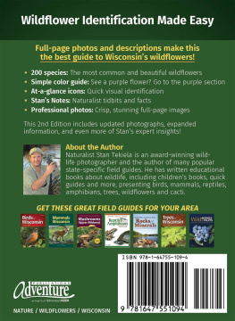 Stan Tekiela Wildflowers of Wisconsin Field Guide