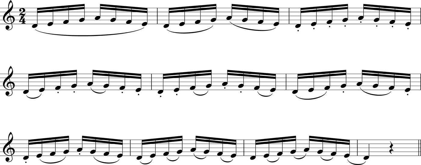 CHAPTER 1 RHYTHMS Rhythm is what sets the pulse of music determining the - photo 4