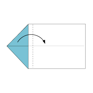 Step 2 Fold in the dotted line Step 3 Fold in the dotted lines to meet - photo 4