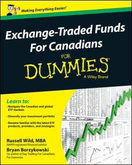 Russell Wild Exchange-Traded Funds for Canadians for Dummies