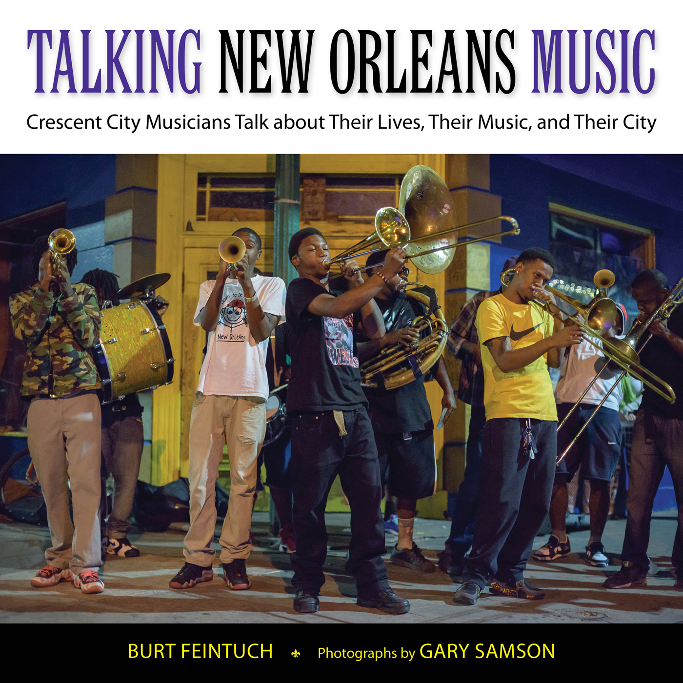 TALKING NEW ORLEANS MUSIC Young Fellaz Brass Band busking on Frenchmen - photo 1