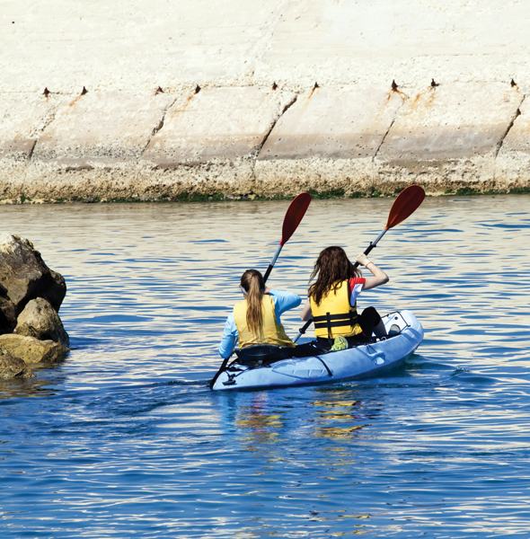 Image Credit Shutterstock maratr With a kayak these young women are - photo 3