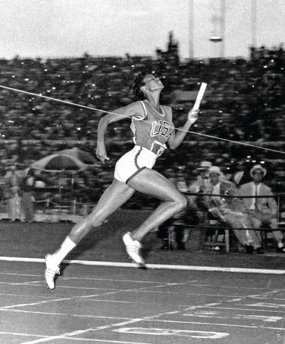 Image Credit AP Wilma Rudolph crossed the line first Her team won the relay - photo 7