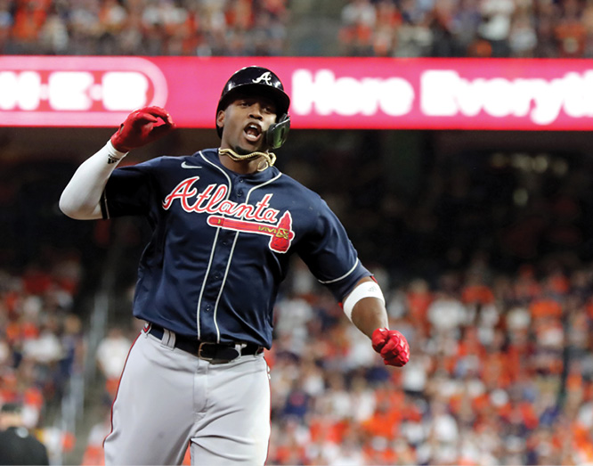 Jorge Soler made World Series history with a home run on his first swing in - photo 7