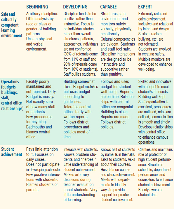 Expert Elementary Principal Rubric - photo 1