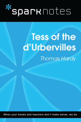 SparkNotes Tess of the dUrbervilles: SparkNotes Literature Guide