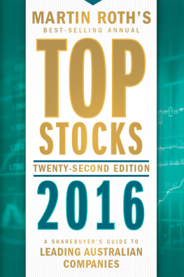 Martin Roth - Top Stocks 2016: A Sharebuyers Guide to Leading Australian Companies