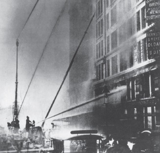 Firefighters battle the flames at the Triangle Shirtwaist factory DATAFILE - photo 6