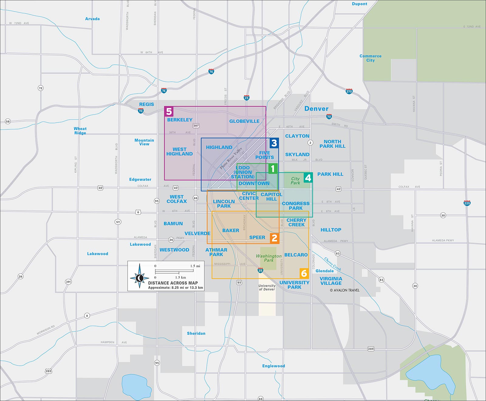 Map 1 Downtown map halves follow - photo 3