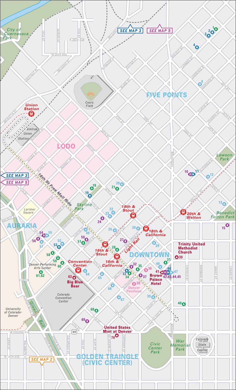 Map 2 Golden Triangle Lincoln Park and SoBo map halves follow - photo 5