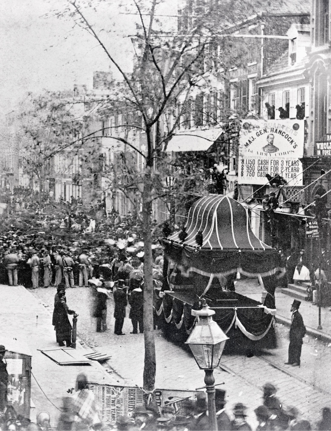 After President Lincolns death funeral processions were held in several cities - photo 4