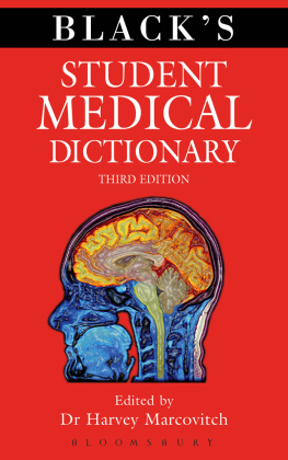 Harvey Marcovitch - Blacks Student Medical Dictionary