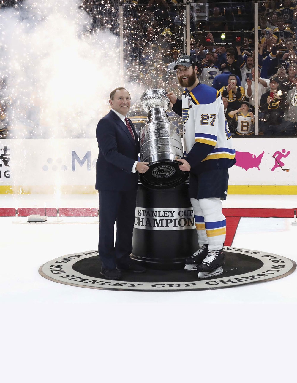 THE STANLEY CUP IS THE TROPHY AWARDED TO THE NHLS PLAYOFF CHAMPION TEAM EACH - photo 2