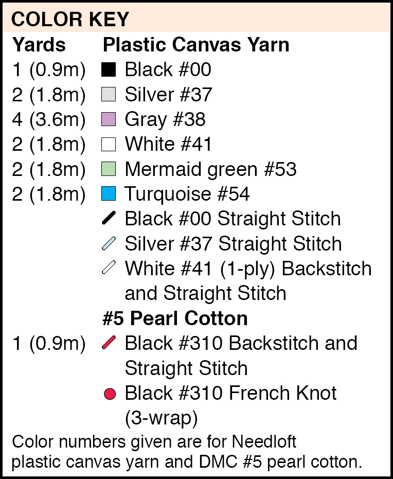 Skill Level Beginner Finished Measurements 4 inches W 4 inches H 118cm - photo 6