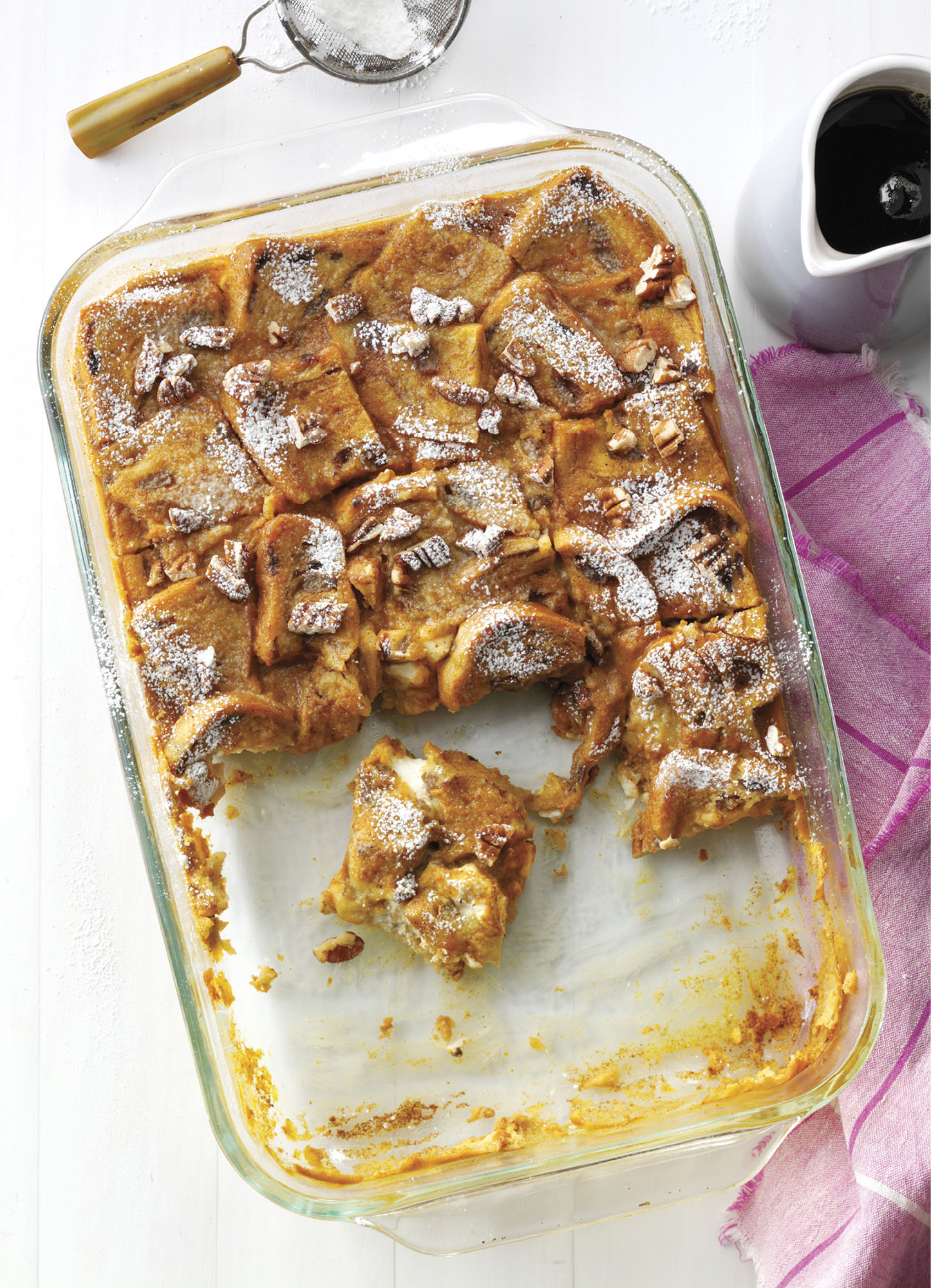 OVERNIGHT PUMPKIN FRENCH TOAST CASSEROLE Recipes that dont tie me to the - photo 8