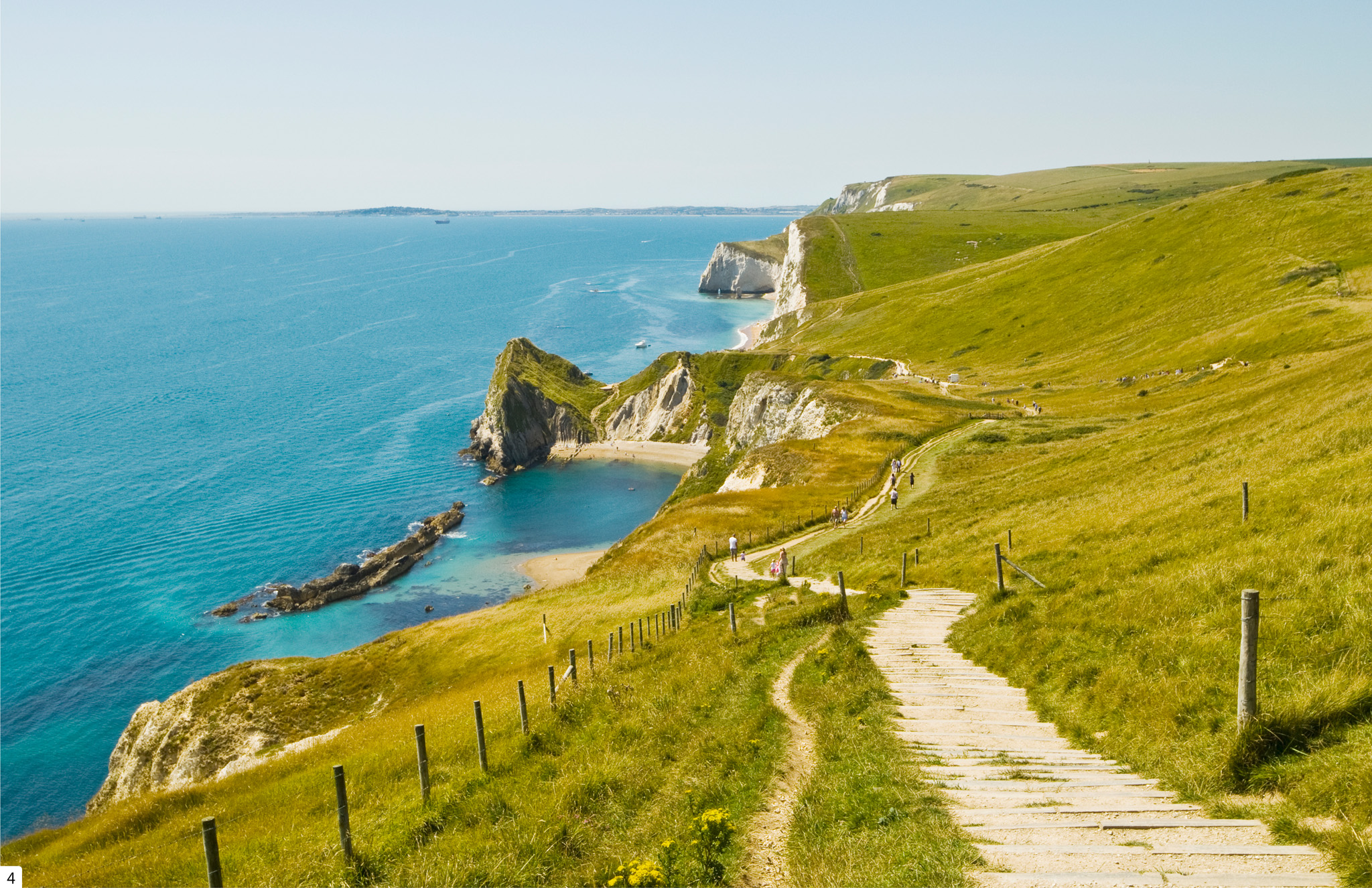 t The scenic cliffs of Dorsets Jurassic Coast Towering windswept cliffs and - photo 5