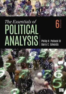 Philip H. Pollock III - The Essentials of Political Analysis