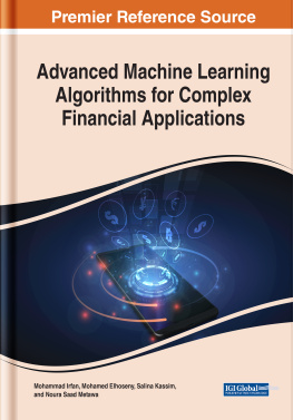 Irfan Mohammad - Advanced Machine Learning Algorithms for Complex Financial Applications