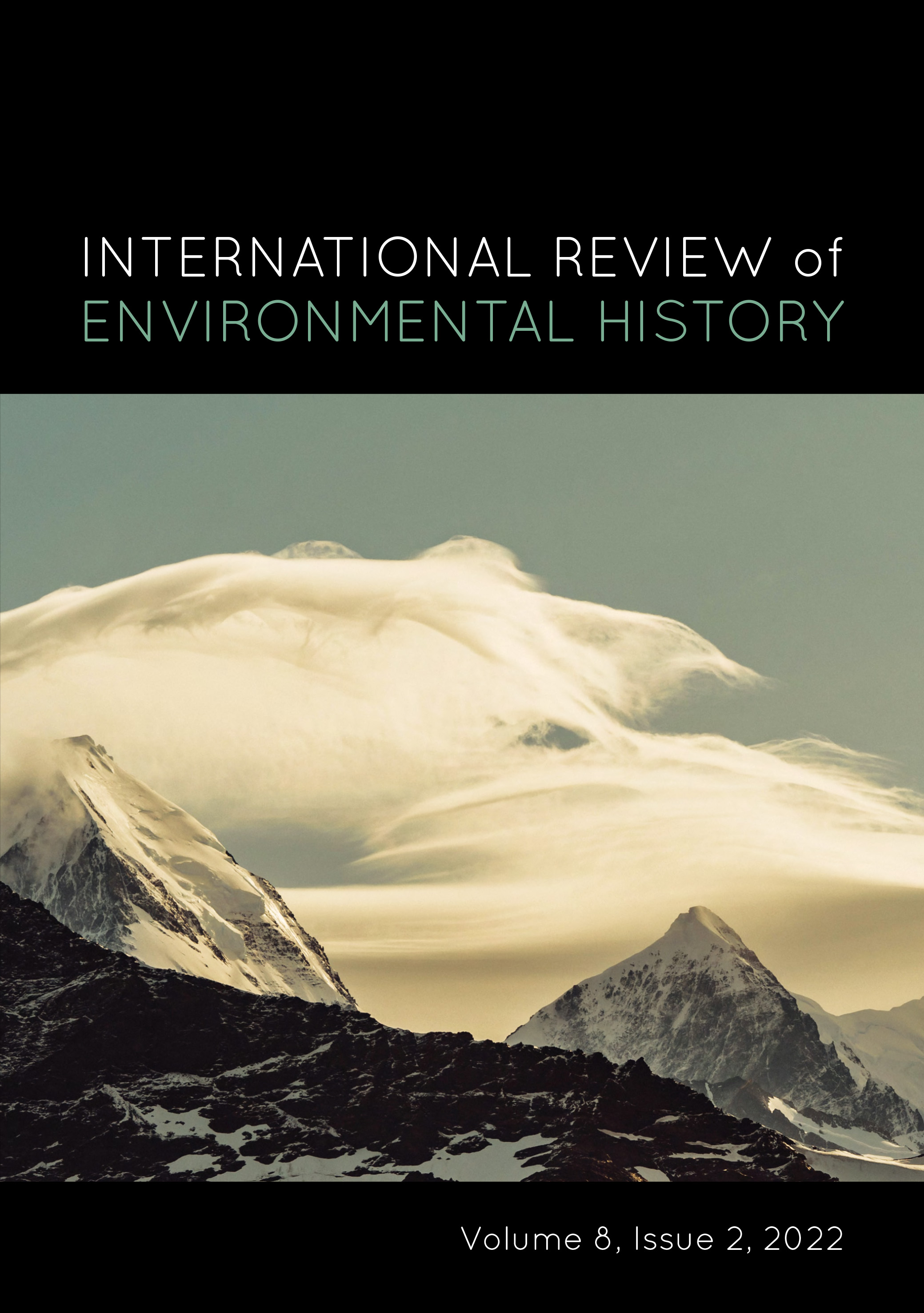 International Review of Environmental History Volume 8 Issue 2 2022 - photo 1