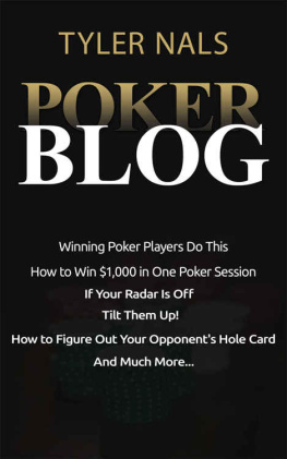 Tyler Nals - Poker Blog