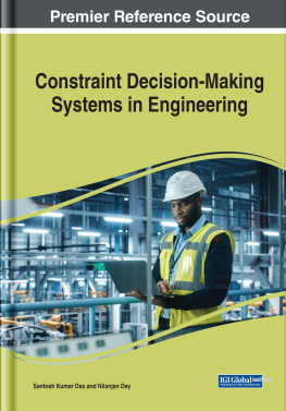 Santosh Kumar Das Constraint Decision-Making Systems in Engineering