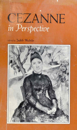 Judith Wechsler Cézanne in Perspective