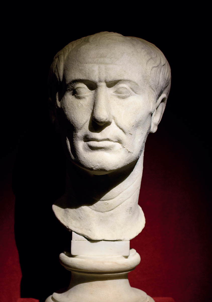 This bust from Tusculum is probably the most accurate depiction of Caesar in - photo 3