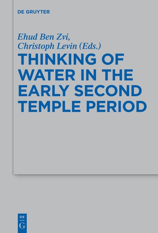 Table of Contents Thinking of Water in Late PersianEarly Hellenistic - photo 1