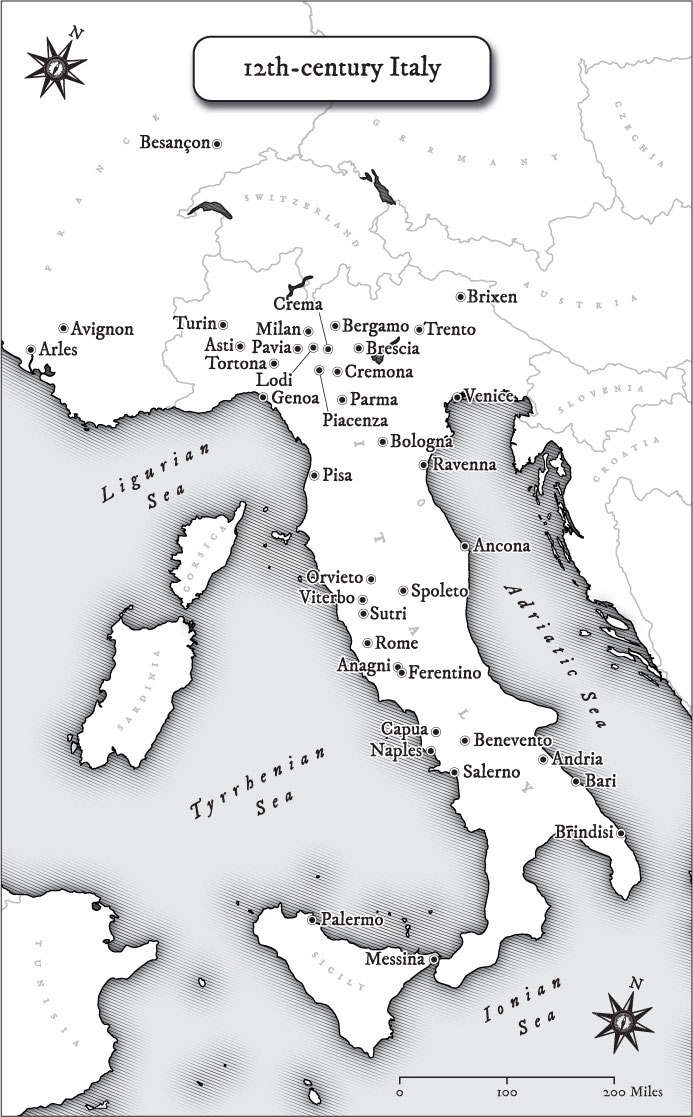 Twelfth-century Italy and the Mediterranean Rome in the twelfth century - photo 7