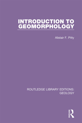 Alistair F. Pitty - Introduction to Geomorphology