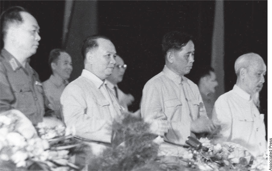 North Vietnams leaders attend an Independence Day celebration in Hanoi From - photo 10