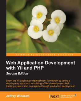 Jeffrey Winesett - Web Application Development with Yii and PHP