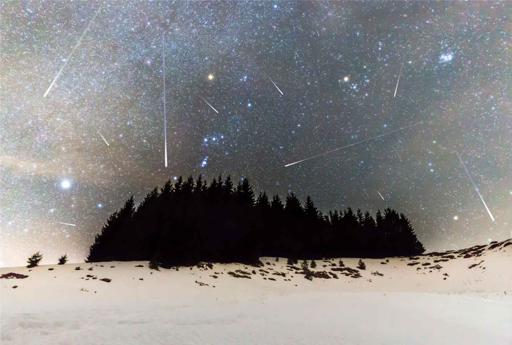 Pluto Alamy Stock Photo Meteor showers are not uncommon but as most meteors - photo 11