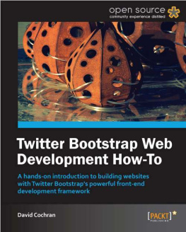 David Cochran - Twitter Bootstrap Web Development