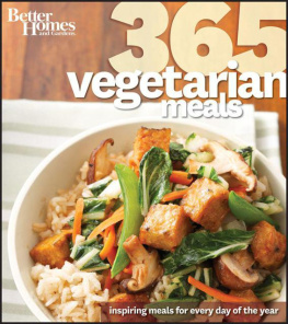 Better Homes - Better Homes & Gardens 365 Vegetarian Meals