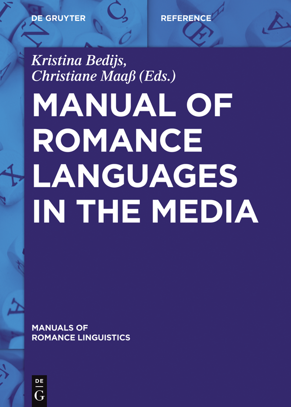 Manual of Romance Languages in the Media - image 1