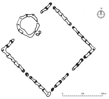 Plan of Kyrk Tepe Pugachenkova 1958 Plan of Khosrow Tepe - photo 9