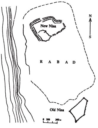 Schematic plan of the New and Old Nisa district JuTAKE Plan of Old - photo 21