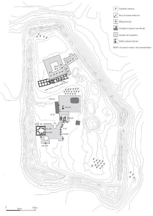 Plan of Old Nisa with the indications of Arsacid in grey and Islamic - photo 22