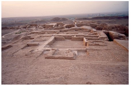 Old Nisa The Islamic building on the top of the Arsacid Red Building Italian - photo 25