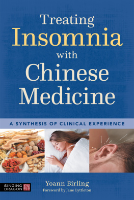 Yoann Birling - Treating Insomnia with Chinese Medicine